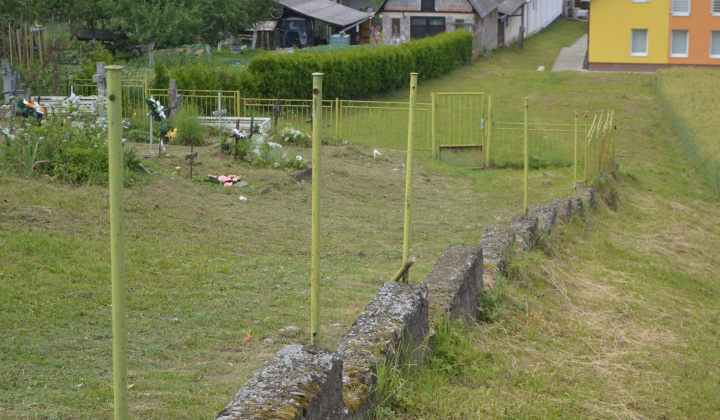 2. fotografia fotogalérie Nové oplotenie cintorína