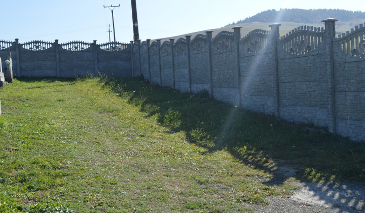 10. fotografia fotogalérie Nové oplotenie cintorína