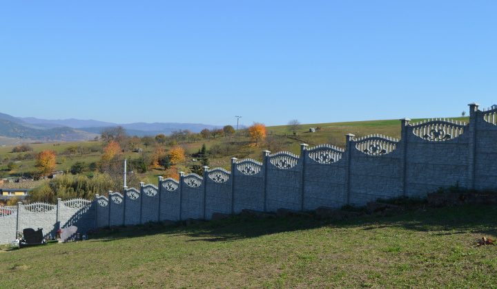 11. fotografia fotogalérie Nové oplotenie cintorína