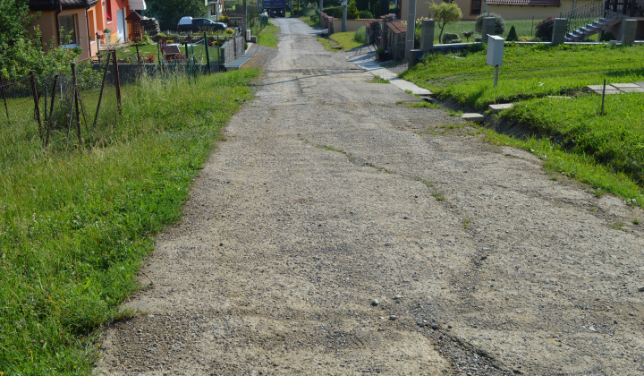 1. fotografia fotogalérie Rekonštrukcia MK6 - od súp.č. 130 k cintorínu