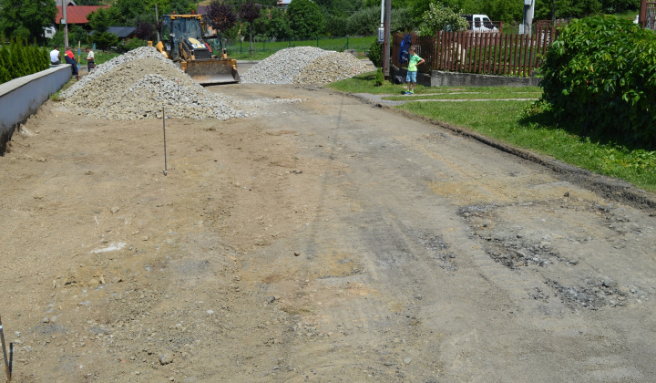 4. fotografia fotogalérie Rekonštrukcia MK6 - od súp.č. 130 k cintorínu