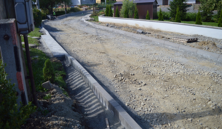 13. fotografia fotogalérie Rekonštrukcia MK6 - od súp.č. 130 k cintorínu