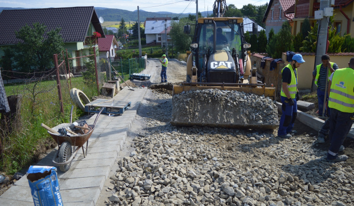 14. fotografia fotogalérie Rekonštrukcia MK6 - od súp.č. 130 k cintorínu