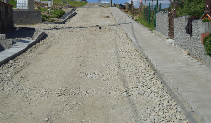 15. fotografia fotogalérie Rekonštrukcia MK6 - od súp.č. 130 k cintorínu