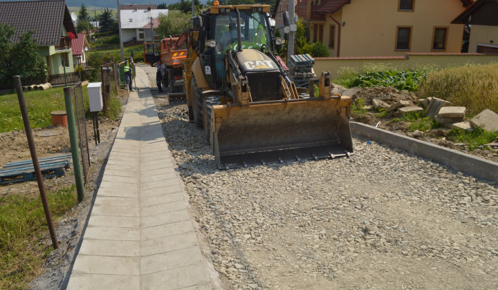 16. fotografia fotogalérie Rekonštrukcia MK6 - od súp.č. 130 k cintorínu