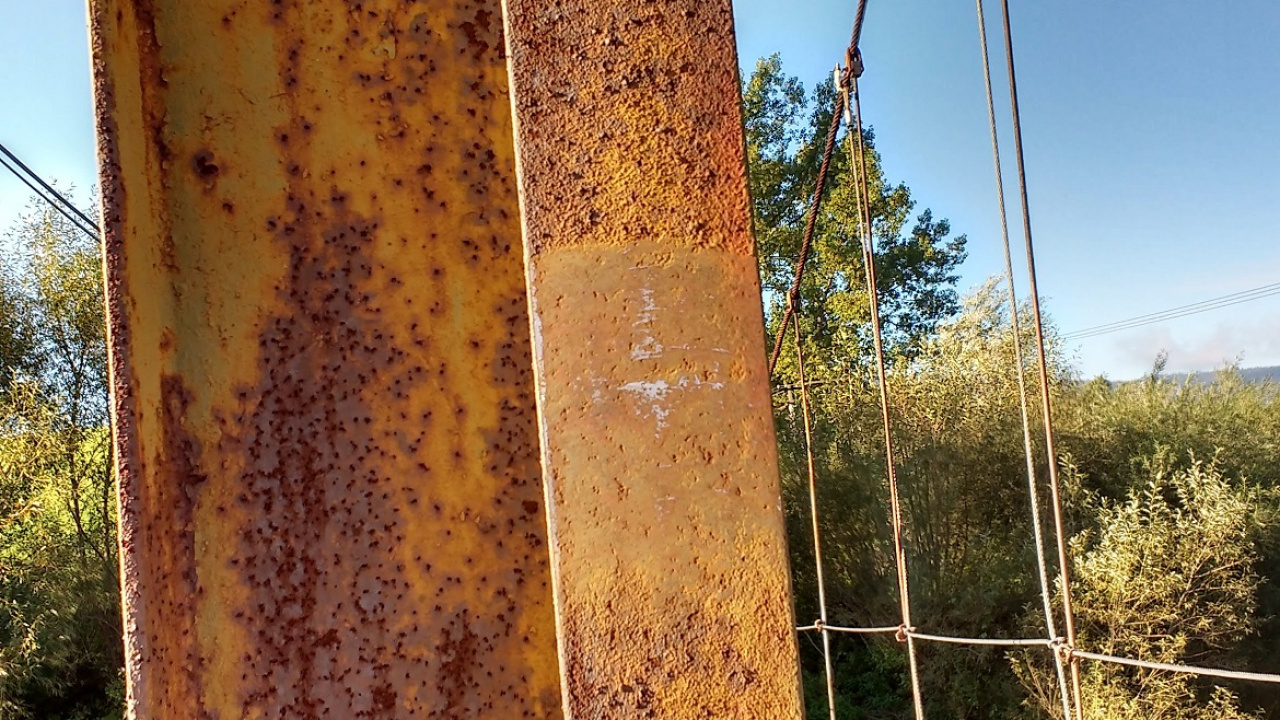 Fotografia fotogalérie Oprava lávky cez Torysu