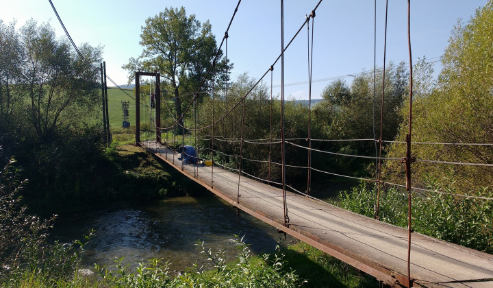8. fotografia fotogalérie Oprava lávky cez Torysu