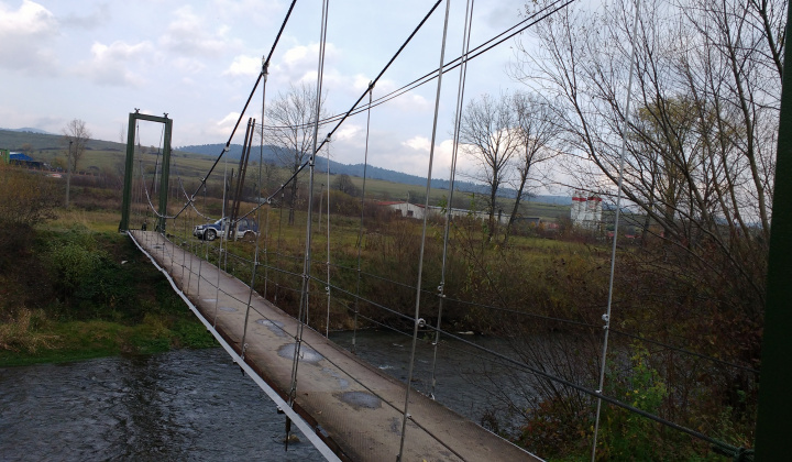 13. fotografia fotogalérie Oprava lávky cez Torysu