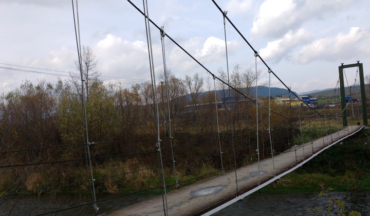 14. fotografia fotogalérie Oprava lávky cez Torysu