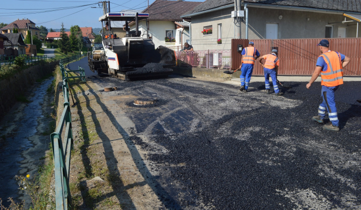 5. fotografia fotogalérie Rekonštrukcia cesty III.triedy