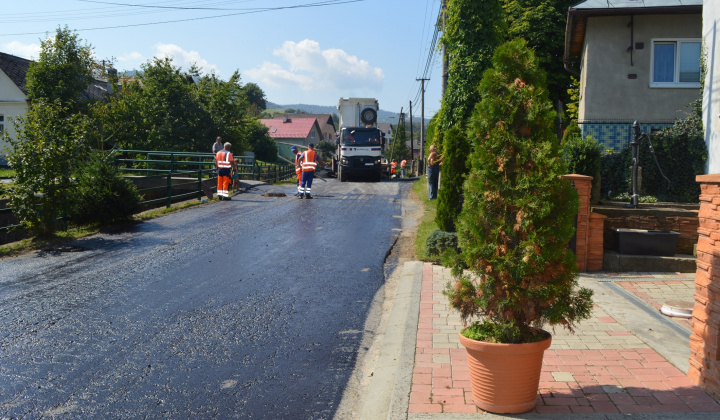 8. fotografia fotogalérie Rekonštrukcia cesty III.triedy