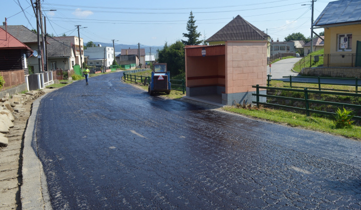 9. fotografia fotogalérie Rekonštrukcia cesty III.triedy