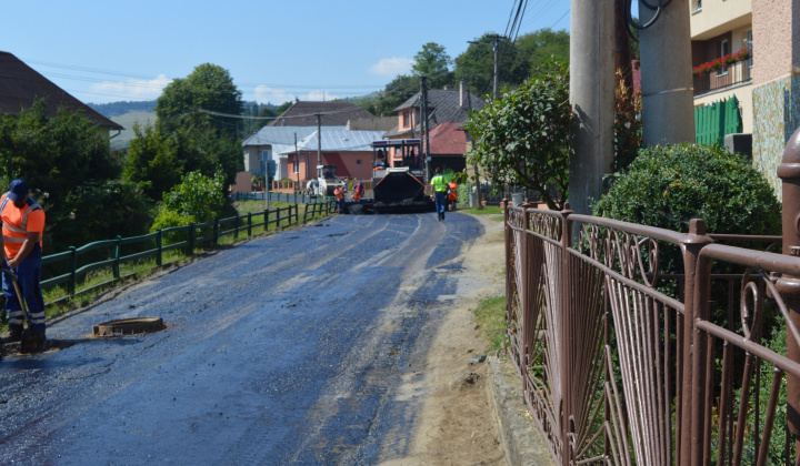 12. fotografia fotogalérie Rekonštrukcia cesty III.triedy