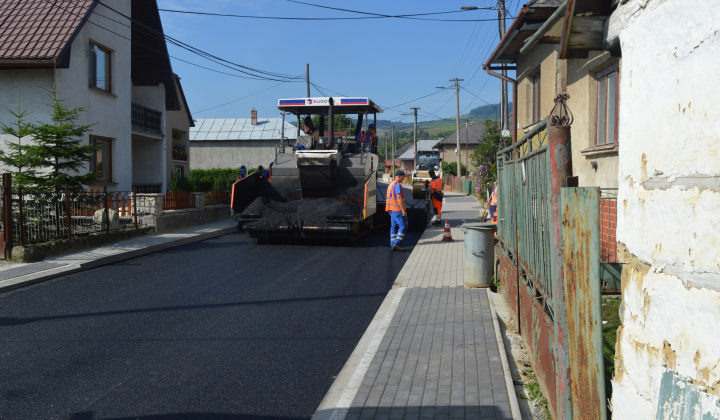 18. fotografia fotogalérie Rekonštrukcia cesty III.triedy