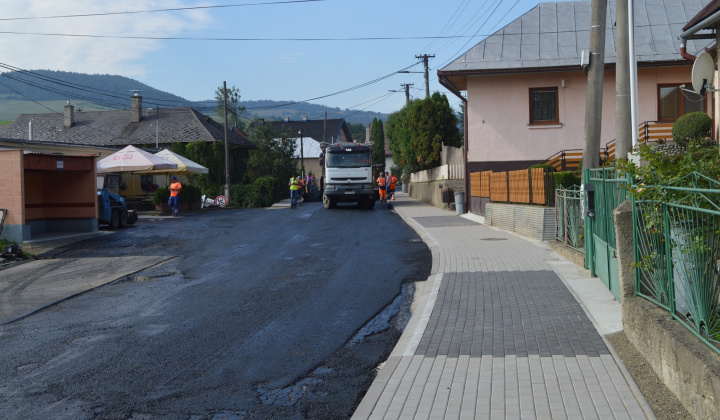 19. fotografia fotogalérie Rekonštrukcia cesty III.triedy