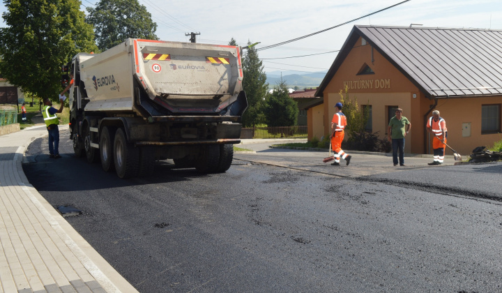 22. fotografia fotogalérie Rekonštrukcia cesty III.triedy