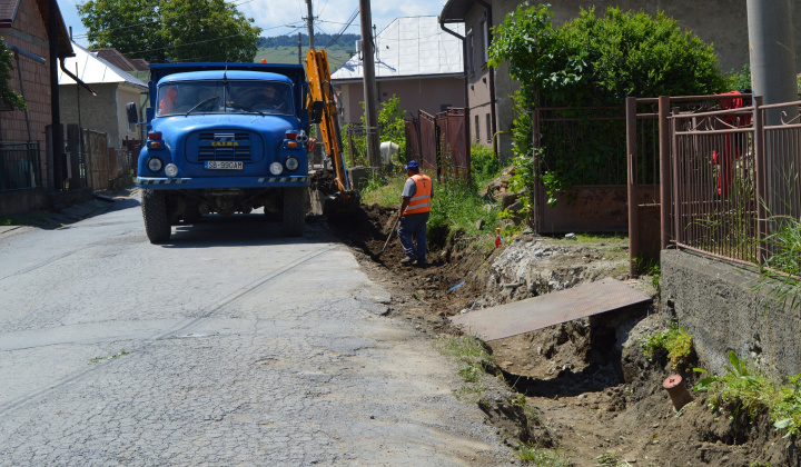 3. fotografia fotogalérie Výstavba chodníkov pozdĺž cesty III.triedy, súp.č.3 - súp.č.33