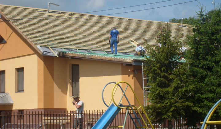 2. fotografia fotogalérie Rekonštrukcia strechy na Kultúrnom dome