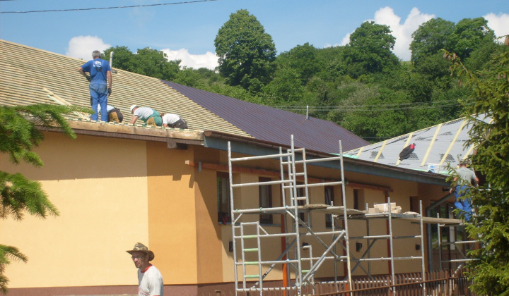 3. fotografia fotogalérie Rekonštrukcia strechy na Kultúrnom dome