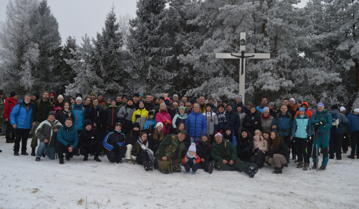 3. fotografia fotogalérie Silvestrovský výstup na Homôlku 2024