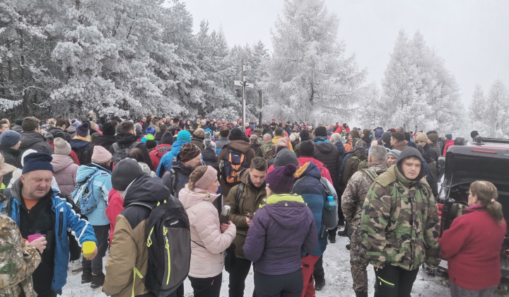 4. fotografia fotogalérie Silvestrovský výstup na Homôlku 2024