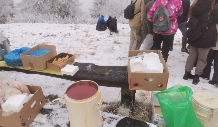 5. fotografia fotogalérie Silvestrovský výstup na Homôlku 2024