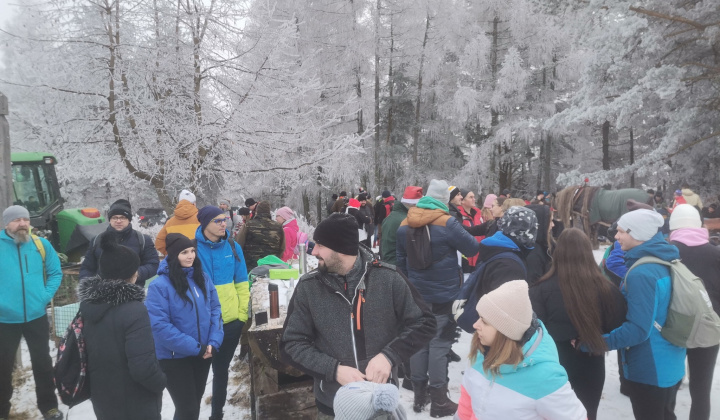 6. fotografia fotogalérie Silvestrovský výstup na Homôlku 2024