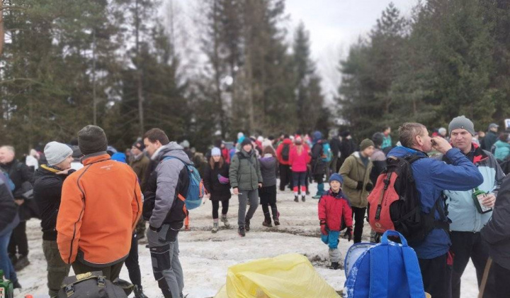 1. fotografia fotogalérie Silvestrovský výstup na Homôlku 2023