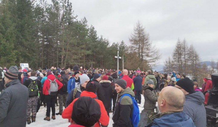 4. fotografia fotogalérie Silvestrovský výstup na Homôlku 2023