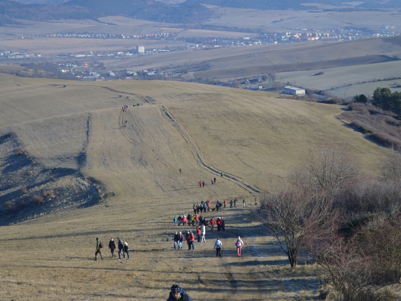 Silvestrovský výstup na Homôlku, r. 2015