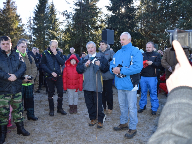 Silvestrovský výstup na Homôlku, r. 2015