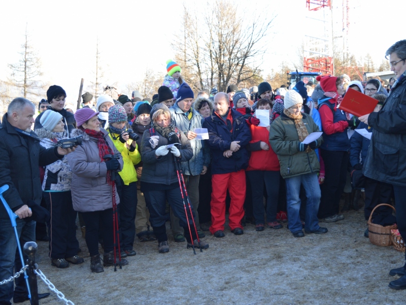 Silvestrovský výstup na Homôlku, r. 2015