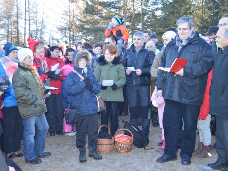 Silvestrovský výstup na Homôlku, r. 2015