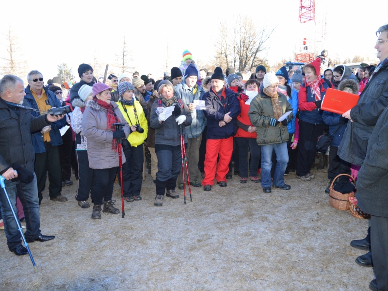 Silvestrovský výstup na Homôlku, r. 2015