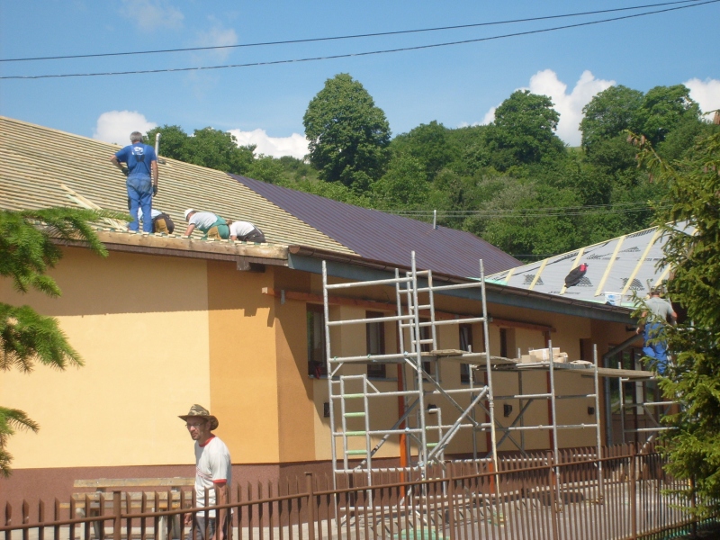 Rekonštrukcia strechy na Kultúrnom dome