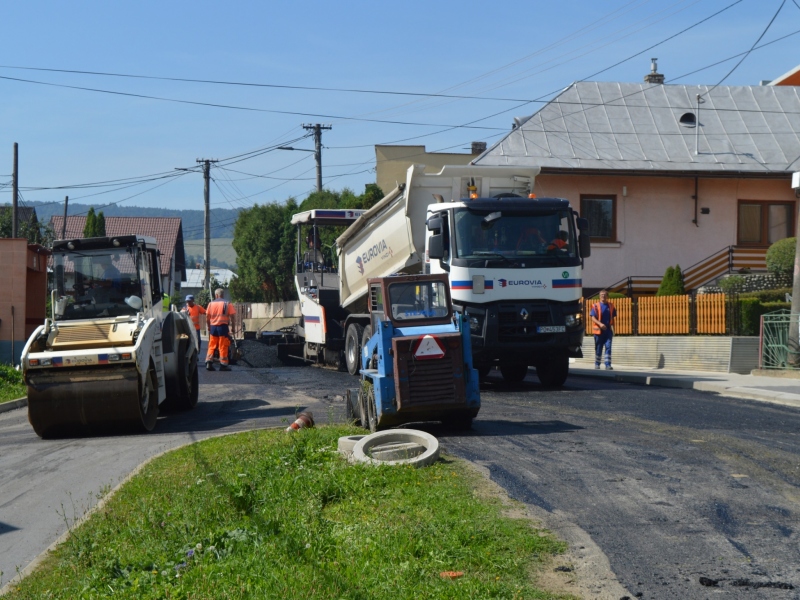 Rekonštrukcia cesty III.triedy