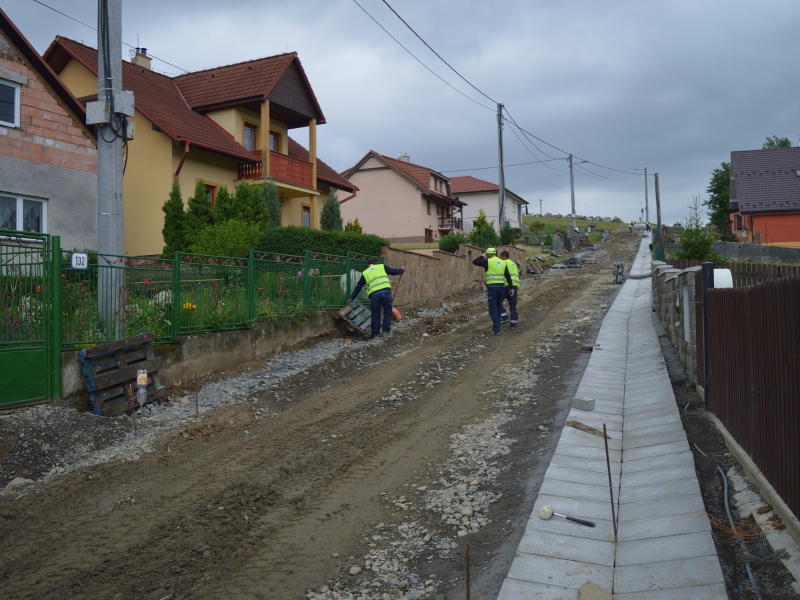 Rekonštrukcia MK6 - od súp.č. 130 k cintorínu